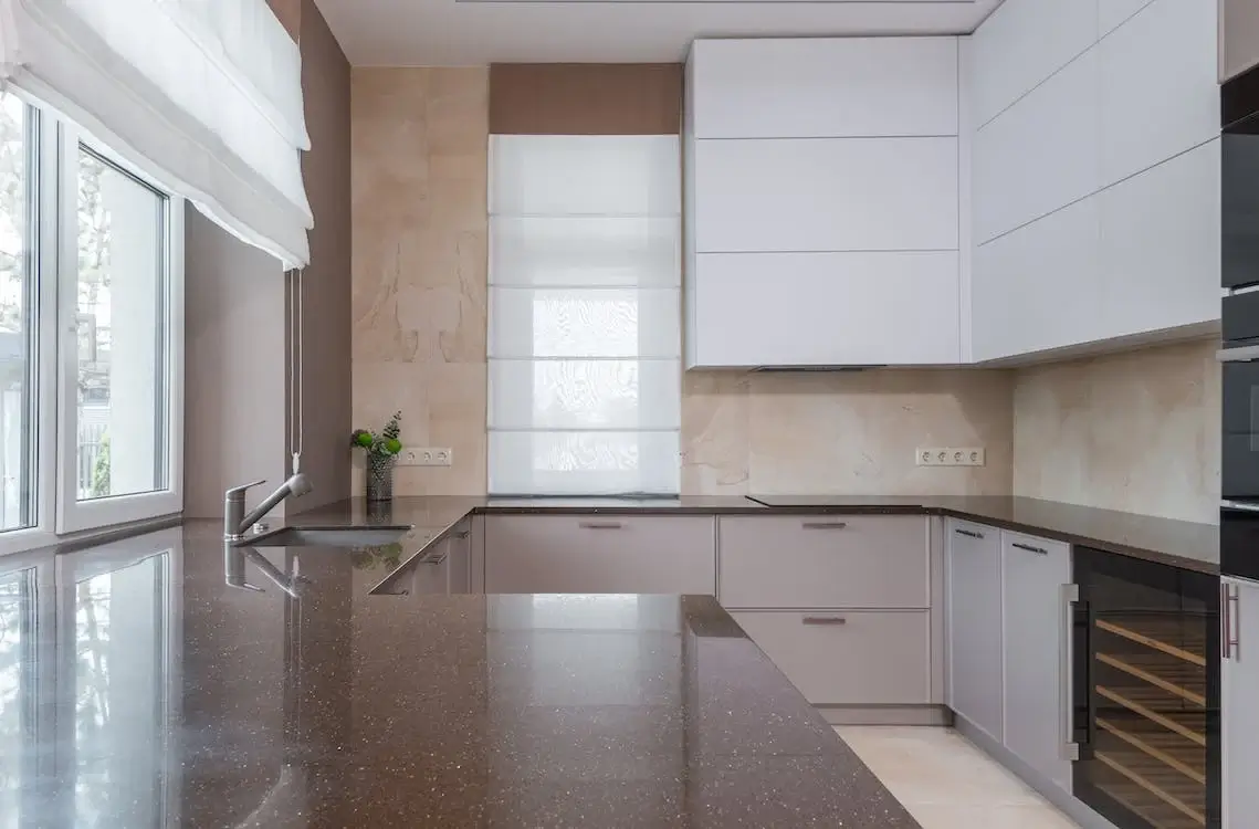 Marble Countertops & Backsplash