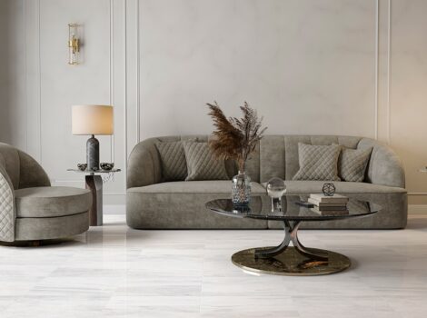 Blue Savoy Marble living room 2