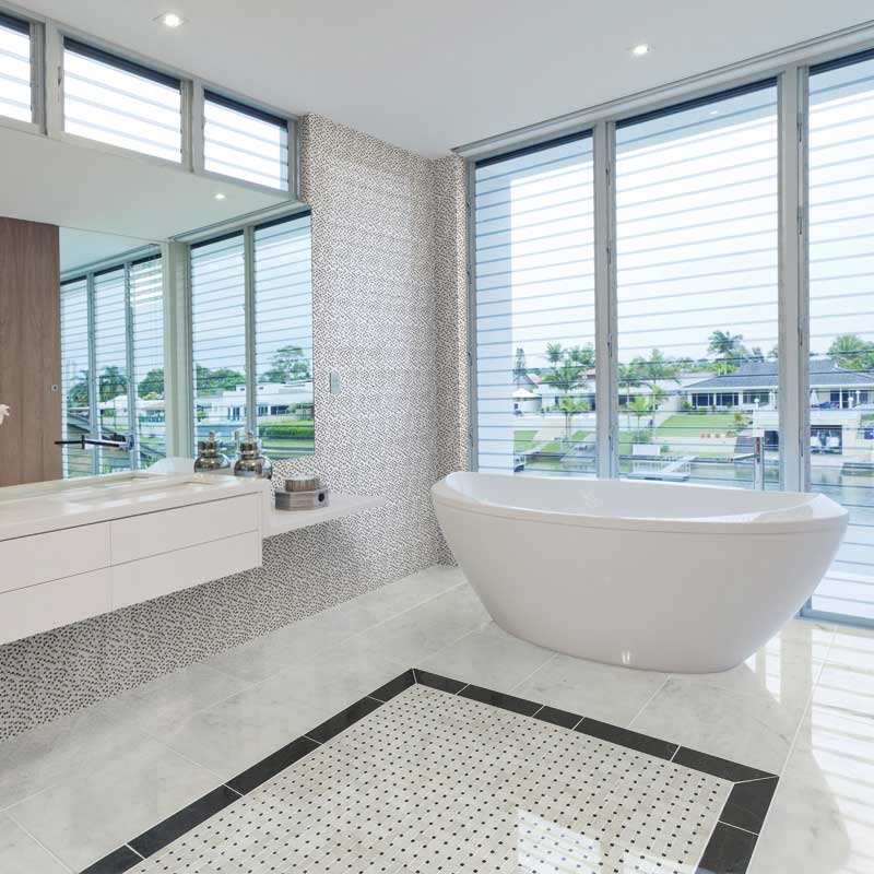 Black And White Tile