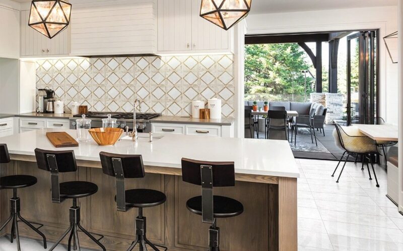 Mutfak zeminlerinde göz alıcı şıklık