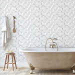 Frost White Honed Marble Mosaics 26,5x31
