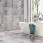 New Tundra Gray Polished Marble Tiles 45,7x45,7
