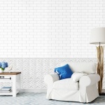 Frost White Honed Marble Mosaics 30,5x33,5