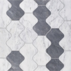 Onda Glacier Honed - Allure Honed Marble Tile