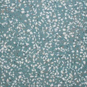 Mono Color Moss Polished Terrazzo 40x40