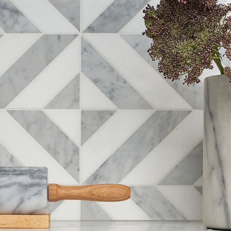 White Carrara Polished Collection